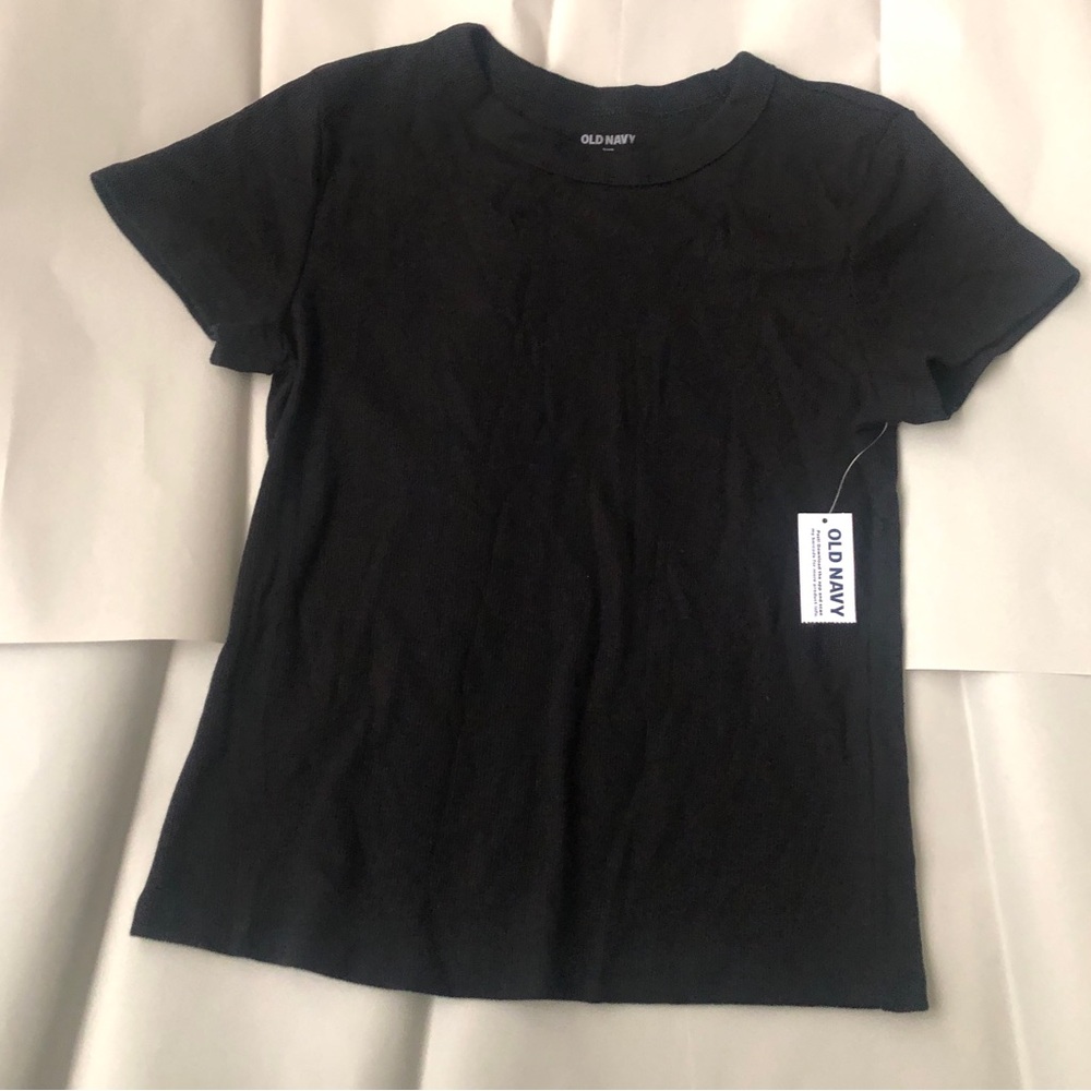 Old Navy Snug Black Tee NEW